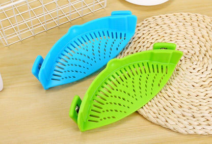 Silicone Clip-on Pot Strainer