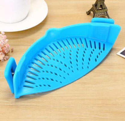 Silicone Clip-on Pot Strainer